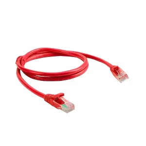 PACTH CORD CAT5E DE 3FT (1MTS) COLOR ROJO MARCA ADVANCED
