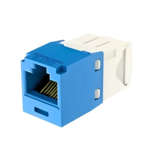 JACK COUPLER RJ45 CAT5E COLOR AZUL MARCA PANDUIT