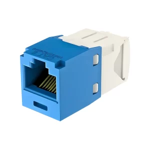 JACK COUPLER RJ45 CAT6 COLOR AZUL MARCA PANDUIT