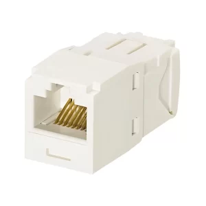 JACK COUPLER RJ45 CAT6 COLOR BLANCO MARCA PANDUIT