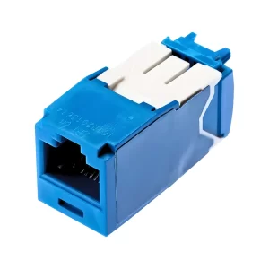 JACK COUPLER RJ45 CAT6A COLOR AZUL MARCA PANDUIT
