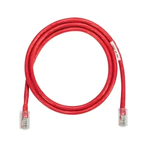 PATCH CORD CAT5E DE 7FT (2MTS) COLOR ROJO MARCA QNET