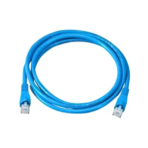 PATCH CORD CAT6 DE 1.5FT (50CM) COLOR AZUL MARCA QNET
