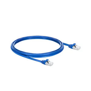 PATCH CORD CAT6 DE 7FT (2MTS) COLOR AZUL MARCA QNET
