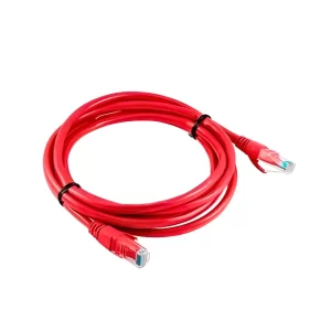 PATCH CORD CAT6 DE 7FT (2MTS) COLOR ROJO MARCA QNET