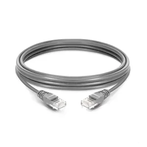 PATCH CORD CAT6 DE 10FT (3MTS) COLOR GRIS MARCA QNET
