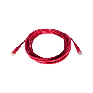 PATCH CORD CAT6 DE 10FT (3MTS) COLOR ROJO MARCA QNET