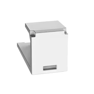 TAPA CIEGA MINICOM COLOR BLANCO GENERICA