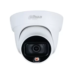 CÁMARA DOMO MARCA DAHUA ANALOGA DE 5MP, LENTE FIJO DE 2.8MM, FULL COLOR, WDR, IR DE 20MTS, MICROFONO INCORPORADO, IP67