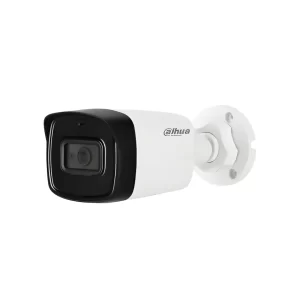 CÁMARA BULLET MARCA DAHUA 4K, LENTE FIJO DE 2.8MM, IR 80M AUDIO INTEGRADO, METAL-PLASTICA, IP67