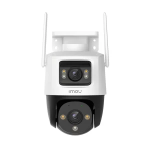 CÁMARA CRUISER DUAL 6MP IMOU, LENTE FIJO 3MP 3.6MM Y LENTE PT 3MP 8X , VISIÓN NOCTURNA A COLOR / IR 30M / IP66