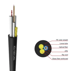 Fibra Óptica Monomodo 12 hilos Loose Tube - Span 100. 
Planta Externa