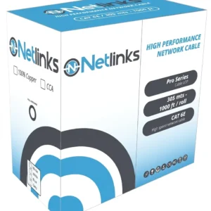 Cable UTP Cat6 Netlinks 70% 305mts Gris