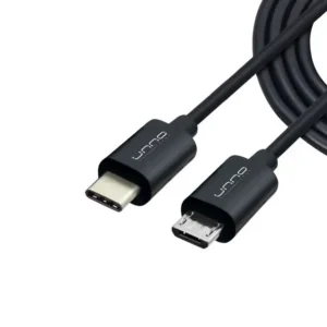 Cable de Datos y Carga USB Tipo C a Micro USB.