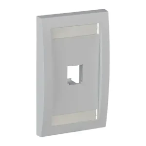 Placa frontal Mini-Com, 1 puerto