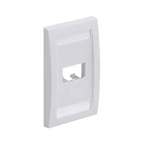 Placa frontal Mini-Com, 2 puerto