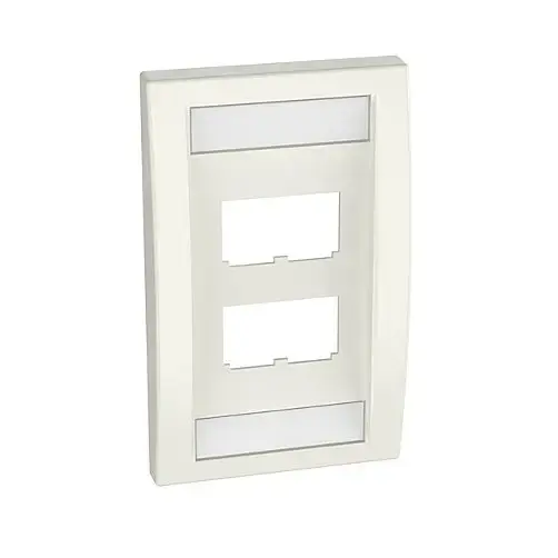 Placa frontal Mini-Com, 4 puerto