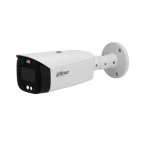 CAMARA BULLET TIOC MARCA DAHUA IP DE 5MP, LENTE FIJO DE 2.8MM, MICROFONO Y ALTAVOZ INCORPORADO.