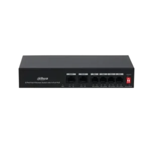 Switch PoE Dahua de 6 Puertos (DH-PFS3006-4ET-36)