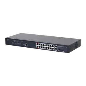 SWITCH GIGABIT DAHUA DE 18 PUERTOS POE INTELIGENTE