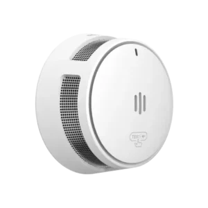 Detector de Humo Inalámbrico Interconectado hasta 32 Dispositivos Sensor Fotoeléctrico Sonido de Alarma de 85dB Alarma Visual y Audible