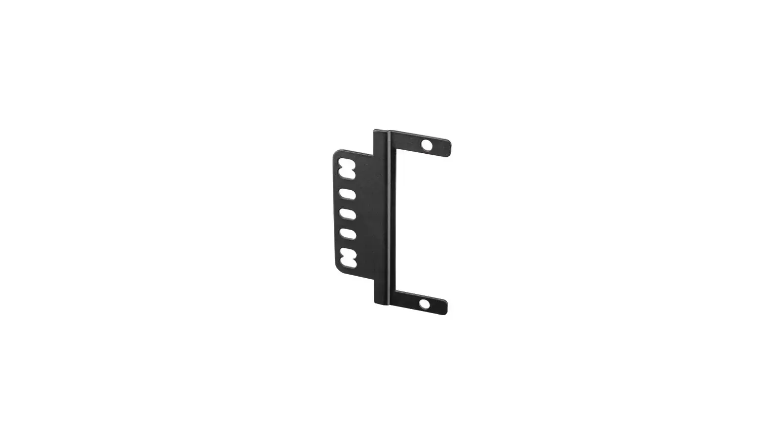 Soporte de panel adaptador de fibra para montaje en tornillo (0 RU).