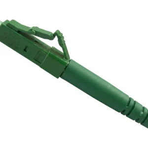 Conector de Fibra Óptica Epóxico LC APC Monomodo.