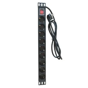 PDU BASICO DE ENERGIA CON 9 TOMAS NEMA 5-15R RACKEABLE NETLINK / INPUT: 110Vac ,15A-1650W / OUTPUT: 110Vca