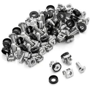 TORNILLOS PARA RACK MARCA NETLINKS (PAQUETE DE 50 UNIDADES)