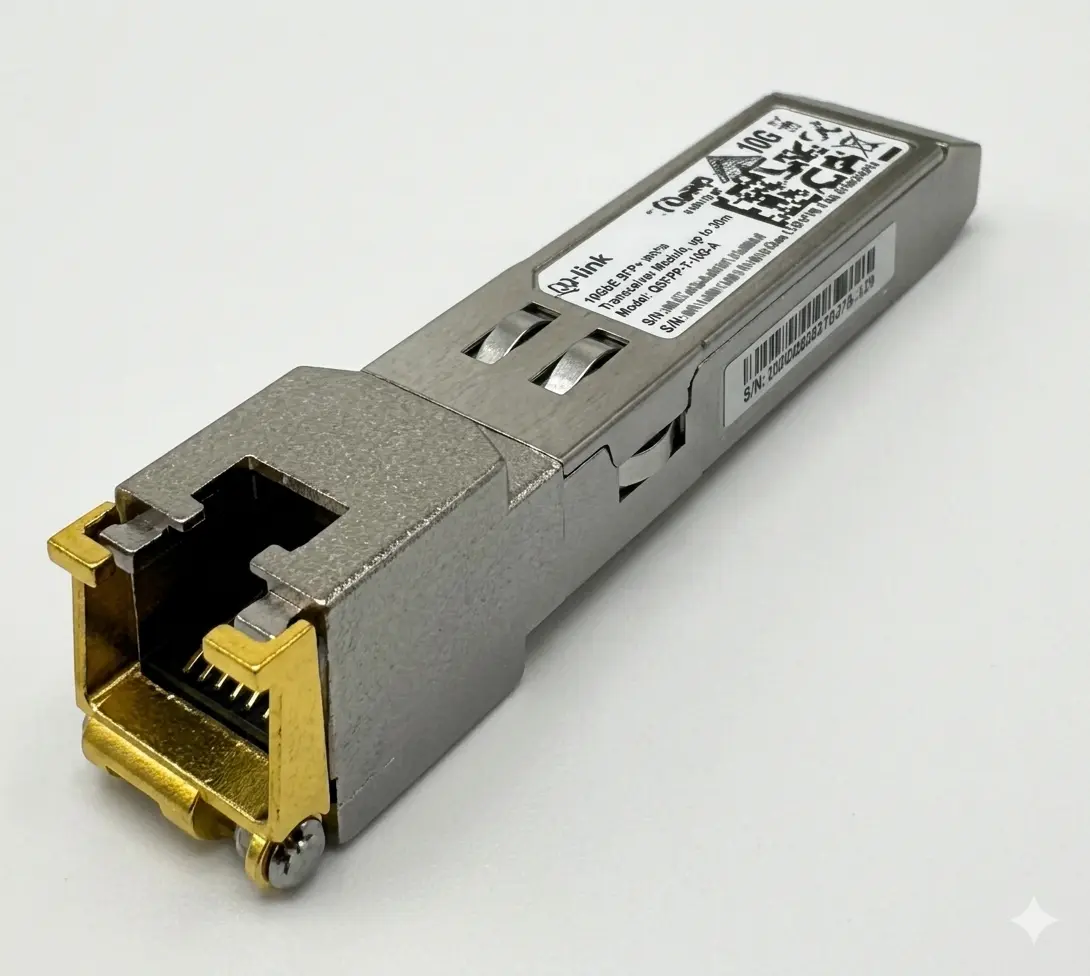 Módulo transceptor de cobre SFP+ a RJ45