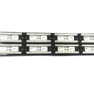 Patch panel de 48 puertos, CAT6E, NETLINKS
