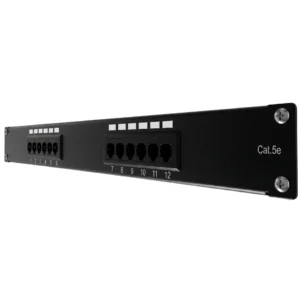 Patch Panel Cat5e de 12 Puertos