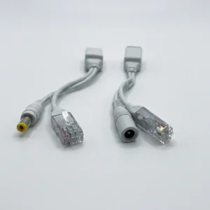 MODULO DE ALIMENTACION POE SPTLINE / UTILIZADO PARA ALIMENTAR CAMARAS IP / MACHO Y HEMBRA / RJ45.
