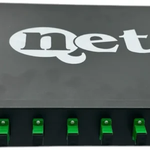 Bandeja de Distribución (ODF) con 12 Módulos SC APC Simplex Monomodo (1RU)