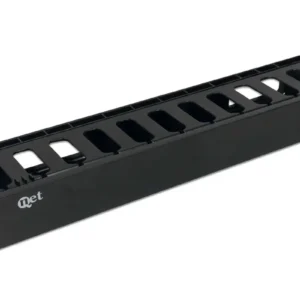 Organizador Horizontal de Cables, 1RU.
(Solo Frente).