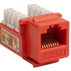 Conector Keystone Jack Categoría 6A UTP.