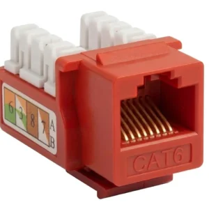 Conector Keystone Jack Categoría 6 UTP.