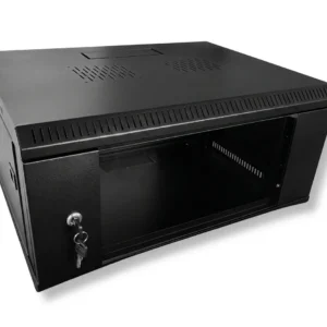 Rack Gabinete Cerrado de Pared 4U Metalnet Color Negro 01PT258