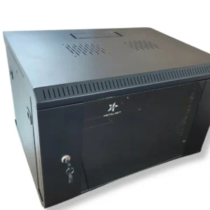 Gabinete 6u Rack Cerrado Con Puerta De Vidrio