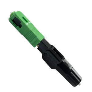 Conector Mecánico de Fibra Óptica SC APC Monomodo.