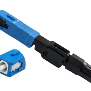 Conector Mecánico de Fibra Óptica SC UPC Monomodo.