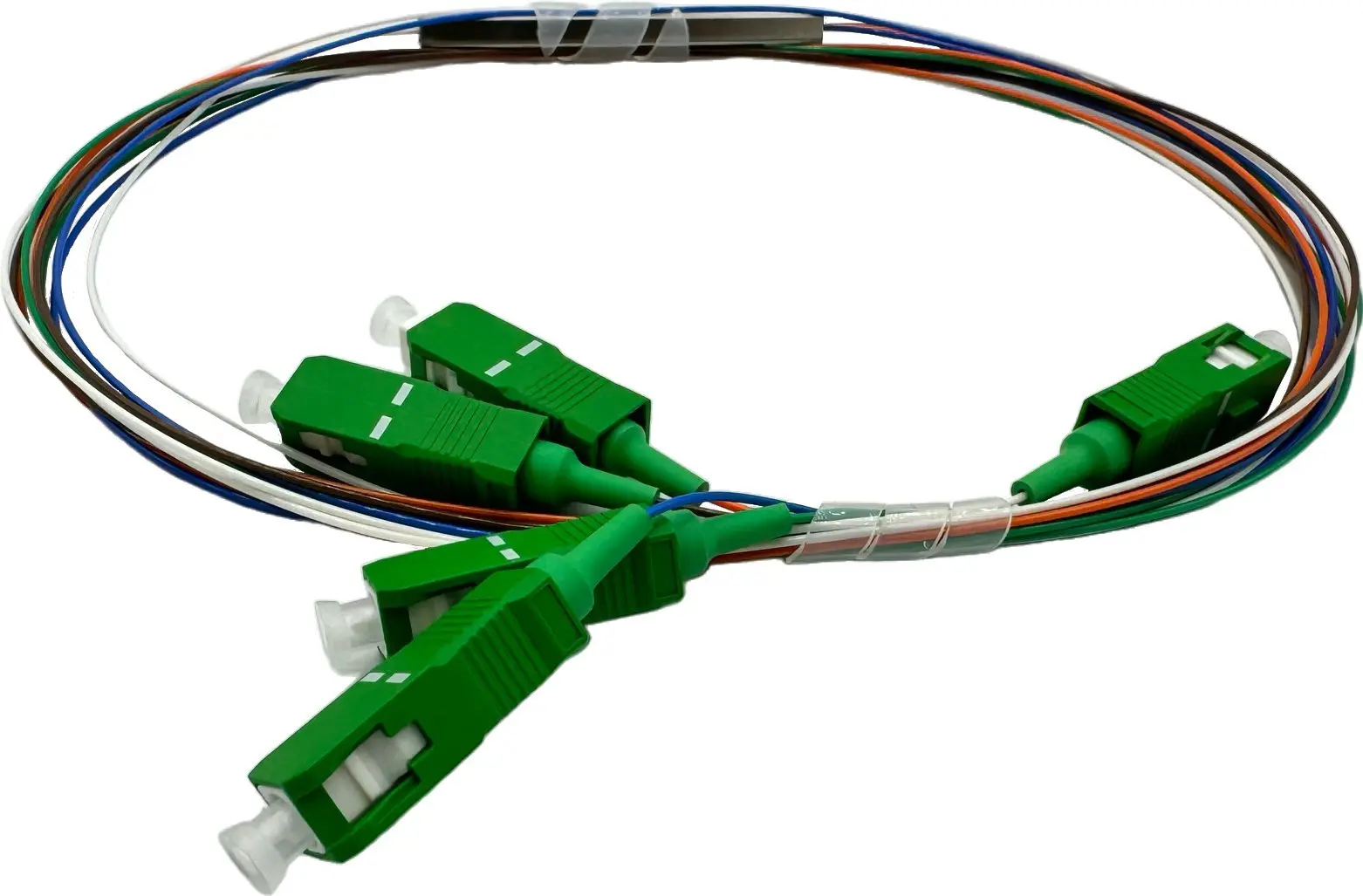 SPLITTER (DIVISOR) PLC Monomodo 1X4 Conectorizado SC/APC