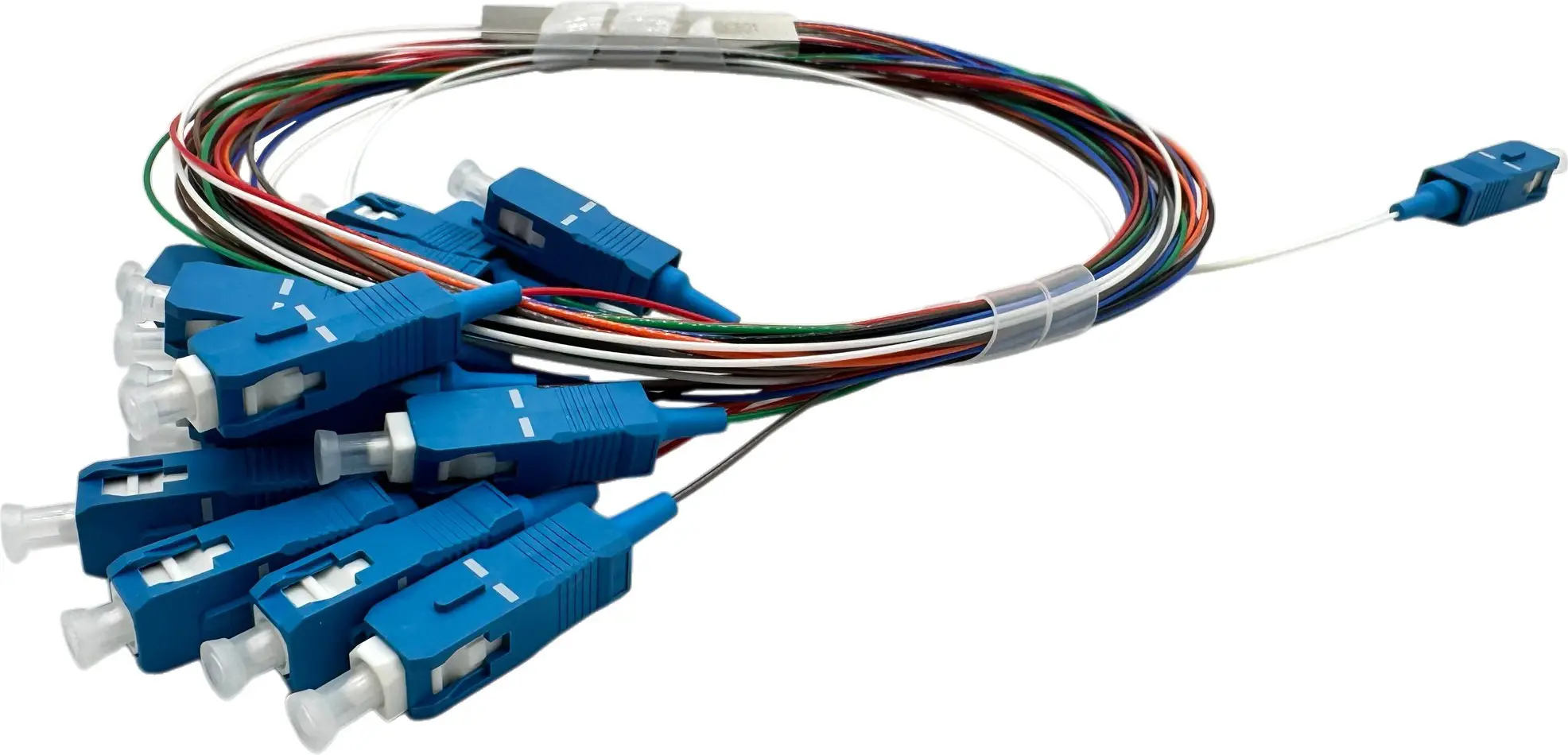 SPLITTER (DIVISOR) Monomodo Conectorizado SC/UPC.