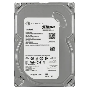 DISCO DURO MARCA SEAGATE SKYHAWK 24/7 OPTIMIZADO DE 2TB PARA VIDEOVIGILANCIA