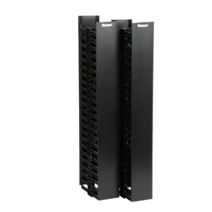 Organizador de Cables Vertical NetRunner™ de Alta Capacidad (Solo Frente).